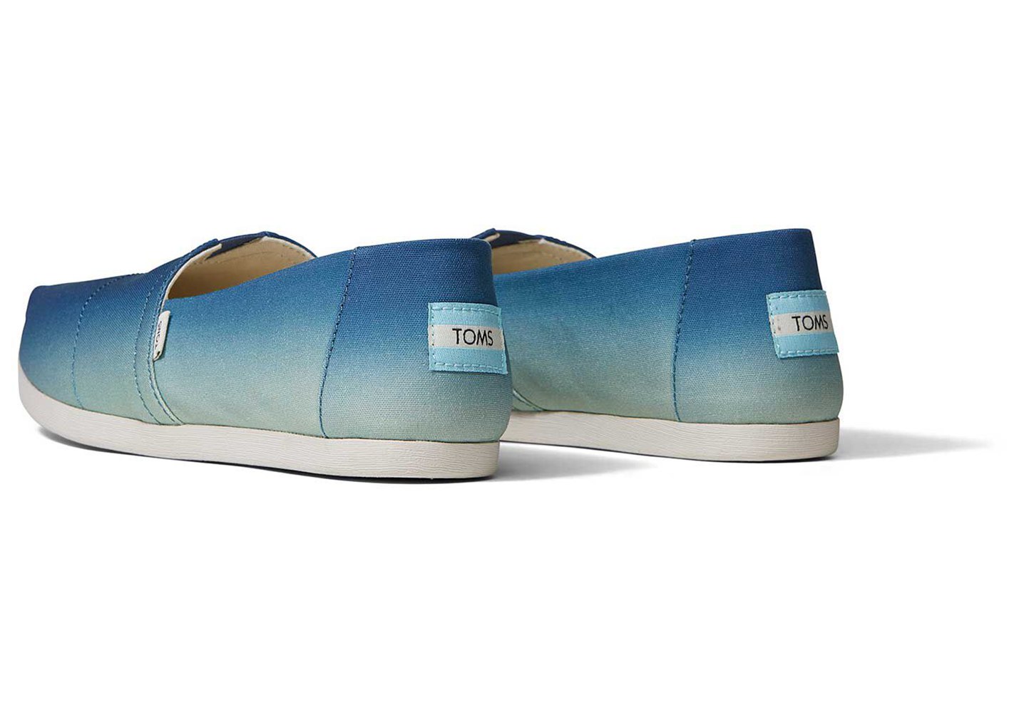 Toms Alpargata Gradient Canvas Espadrille Indigo - Womens - 75218-NVMO